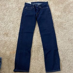 Dark wash jeans